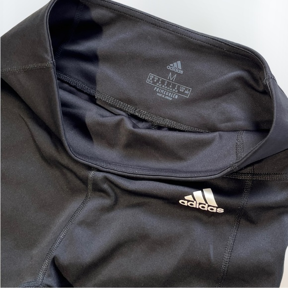Adidas Black Track Pants/Leggings Aeroready - Picture 3 of 12